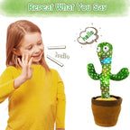 Dancing Cactus Toy – with USB Rechargeable Function