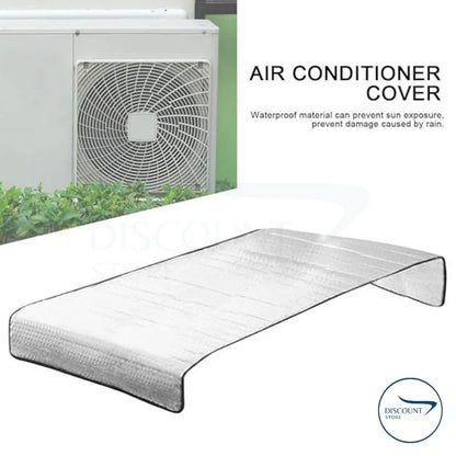 AC Outdoor Unit Protector Aluminium Cover With Straps