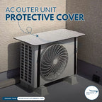 AC Outdoor Unit Protector Aluminium Cover With Straps