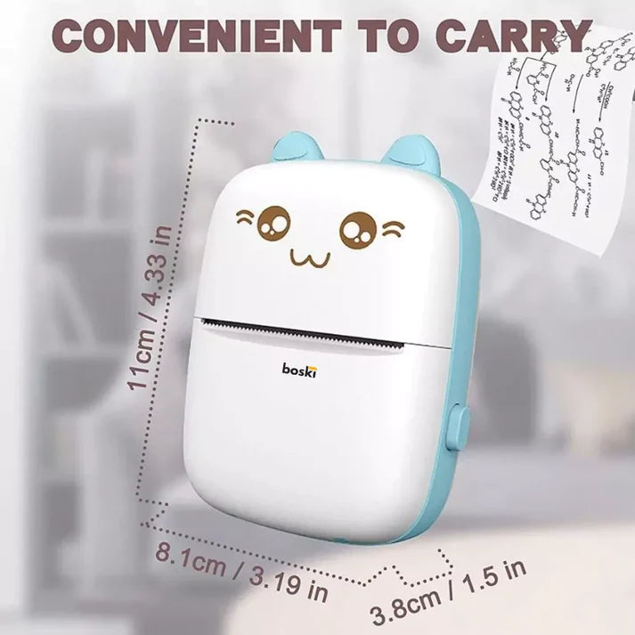 Mini Printer - Mini Printer For Mobile - Mini Printer Machine Mini Printer For Laptop - Mini Printer Mobile Photo Printer