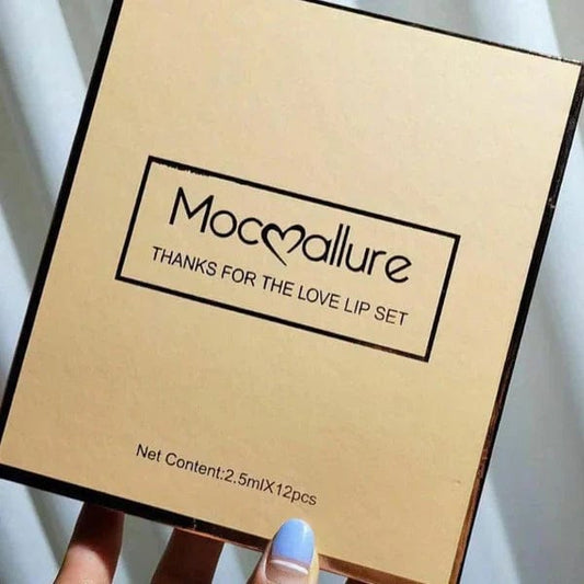 Mocallure 12-Pieces Lip Gloss Set