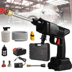 Automatic Cordless multiple Wash Spray Gun 48V Pakistan | Wireless High Pressure Foam Jet Washer
