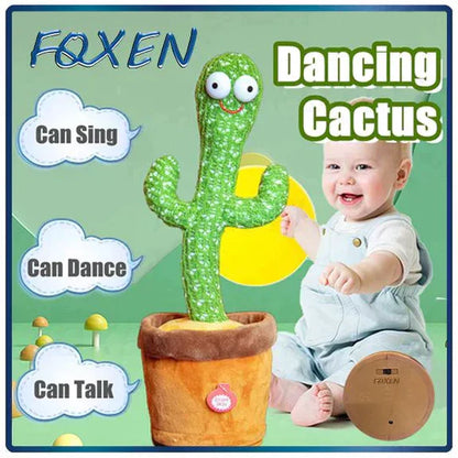 Dancing Cactus Toy – with USB Rechargeable Function