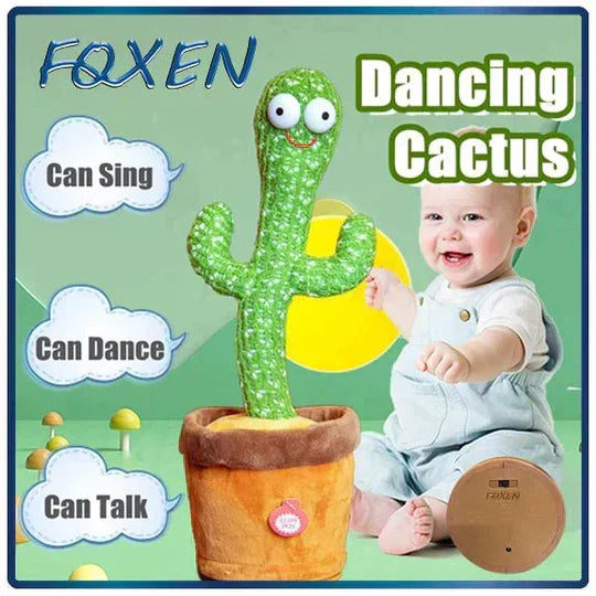Dancing Cactus Toy – with USB Rechargeable Function