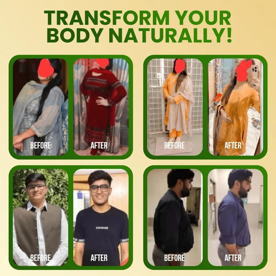 Dr. Rubina Weight Loss Solution – Herbal Slimming, Digestion and Energy Support Formula - Feel lighter (1 month Plan)