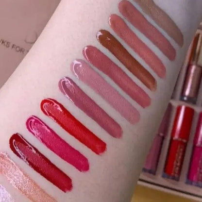 Mocallure 12-Pieces Lip Gloss Set