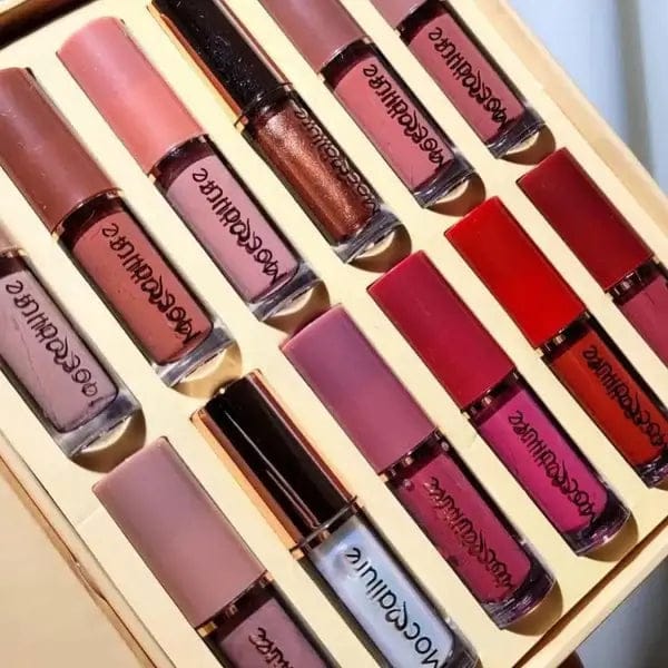 Mocallure 12-Pieces Lip Gloss Set