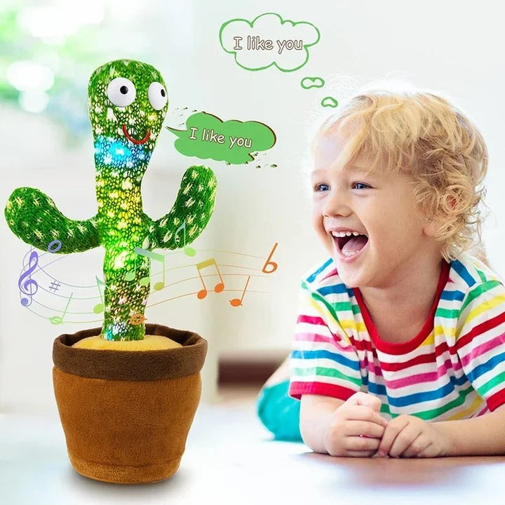 Dancing Cactus Toy – with USB Rechargeable Function